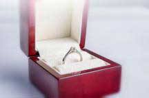 Biżuteria - pierścionek zaręczynowy na 360 zdjęciach/obrót